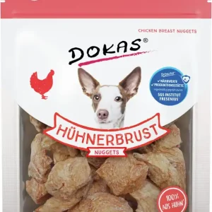 Garantierte Lieferung DOKAS Hühnerbrust Nuggets 110 g